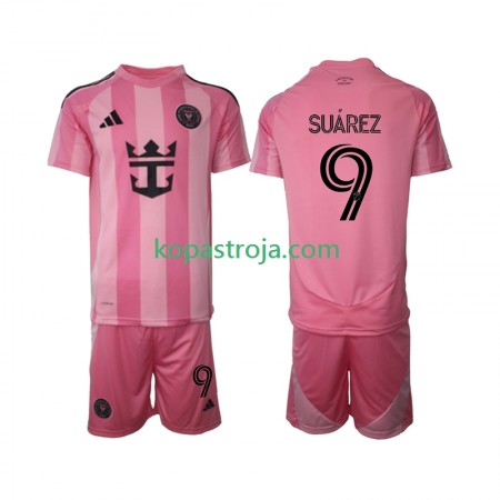 Billiga Fotbollströjor Inter Miami Luis Suarez 9 Barn Hemma tröja 2025 Kortärmad